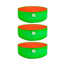 Load image into Gallery viewer, HDPE UV Protected 270 GSM Round Grow Bags 18x9 inches