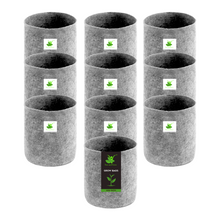 Load image into Gallery viewer, Geo Fabric Grow Bag Size 9X9 inches || Heavy Duty For Terrace Garden - Grow Vegetables, Flowers, Herbs