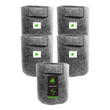 Load image into Gallery viewer, Geo Fabric Grow Bag Size 9X9 inches || Heavy Duty For Terrace Garden - Grow Vegetables, Flowers, Herbs