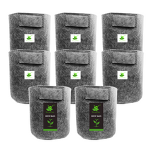 Load image into Gallery viewer, Geo Fabric Grow Bag Size 9X9 inches || Heavy Duty For Terrace Garden - Grow Vegetables, Flowers, Herbs