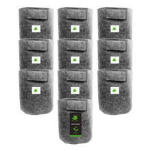 Load image into Gallery viewer, Geo Fabric Grow Bag Size 10x10 inches || Heavy Duty For Terrace Garden - Grow Vegetables, Flowers, Herbs