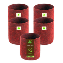 Load image into Gallery viewer, Geo Fabric Grow Bag Size 9X9 inches || Heavy Duty For Terrace Garden - Grow Vegetables, Flowers, Herbs