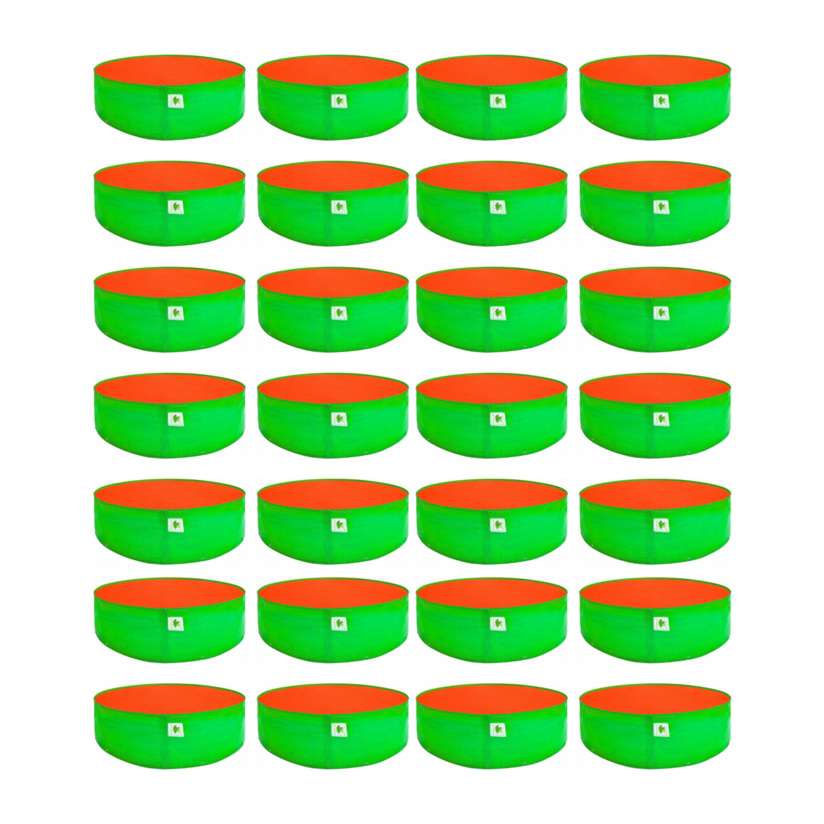 HDPE UV Protected 260 GSM Round Grow Bags 12x6 inches