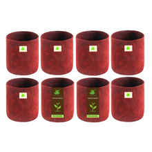 Load image into Gallery viewer, Geo Fabric Grow Bag Size 9X9 inches || Heavy Duty For Terrace Garden - Grow Vegetables, Flowers, Herbs