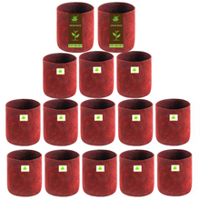 Load image into Gallery viewer, Geo Fabric Grow Bag Size 9X9 inches || Heavy Duty For Terrace Garden - Grow Vegetables, Flowers, Herbs