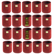 Load image into Gallery viewer, Geo Fabric Grow Bag Size 9X9 inches || Heavy Duty For Terrace Garden - Grow Vegetables, Flowers, Herbs