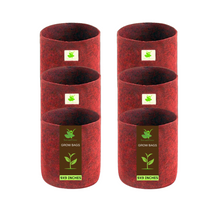 Load image into Gallery viewer, Geo Fabric Grow Bag Size 9X9 inches || Heavy Duty For Terrace Garden - Grow Vegetables, Flowers, Herbs