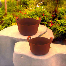 Load image into Gallery viewer, Geo Fabric Grow Bag for Leafy Vegetables, Flowers and Herbs || Heavy Duty 500 GSM || for Terrace Garden || Size 16x6 inches || Set of 2