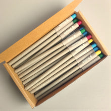 Load image into Gallery viewer, Box of 50 Plantable Seed Pens with Seed-Filled Cap | Eco-Friendly & Biodegradable Writing Pens | Pack of 50