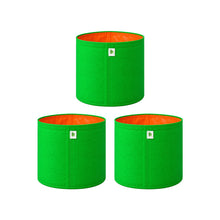 Load image into Gallery viewer, HDPE UV Protected 260 GSM Round Grow Bags 15x18 inches