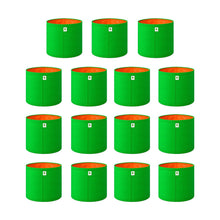 Load image into Gallery viewer, HDPE UV Protected 260 GSM Round Grow Bags 15x18 inches