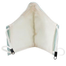Load image into Gallery viewer, Light Blue Colour | Conical Protective Face Cover with a Pocket, Adjustable Ear Loops and Nose Wire
