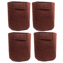 Load image into Gallery viewer, Geo Fabric Grow Bag Size 12x12 inches || Heavy Duty For Terrace Garden - Grow Vegetables, Flowers, Herbs