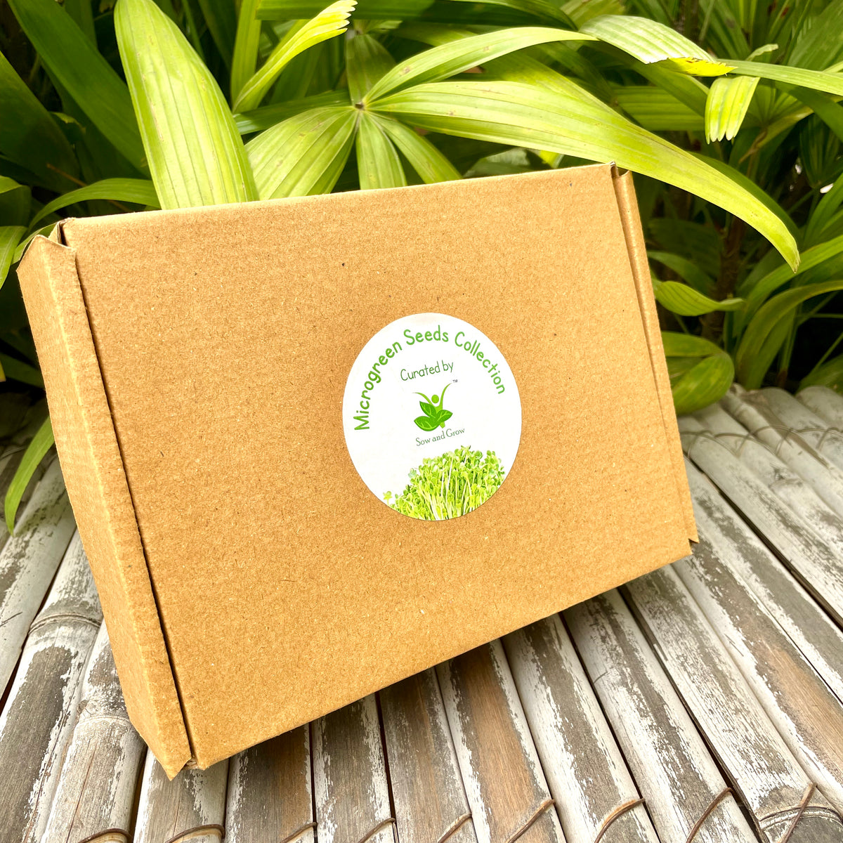 Sow and Grow Sampler Pack of Easy Growing Microgreen Seeds with Growing Instructions | Grow Your Own Super Salad | Combo Seed Pack of 10 Varieties