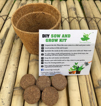 Load image into Gallery viewer, Sow and Grow DIY Gardening Kit of Okra / Ladyfinger / Bhindi (Grow it Yourself Vegetable Kit)