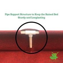 Load image into Gallery viewer, Raised Bed: Superior Quality Breathable Geo Fabric Size 48x24x12 inches || Heavy Duty 500 GSM || For Terrace Garden