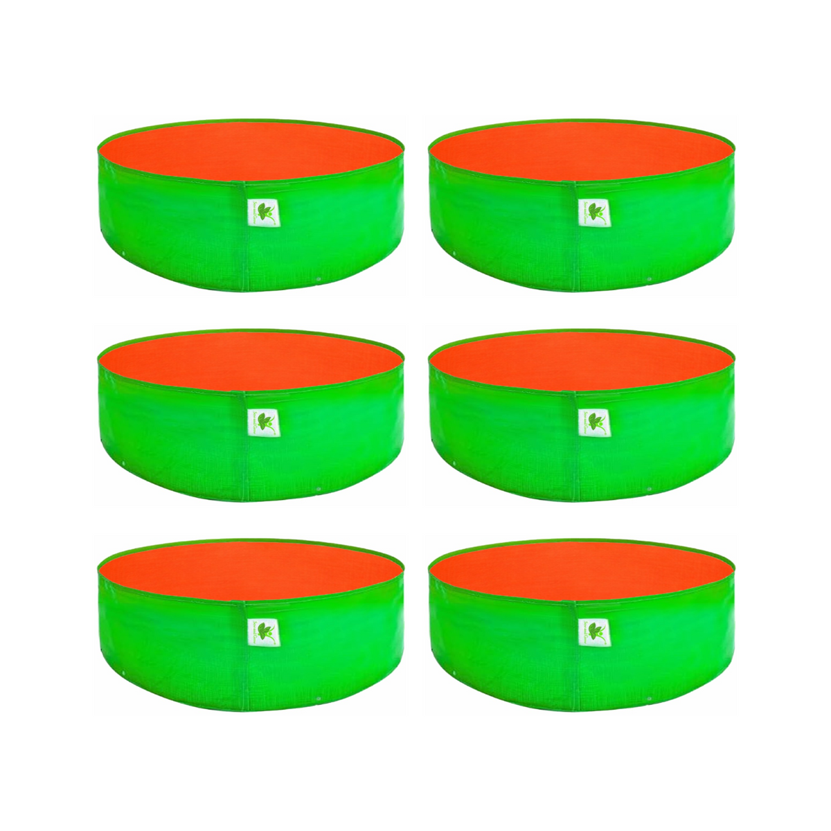 HDPE UV Protected 260 GSM Round Grow Bags 18x9 inches