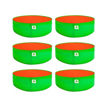 HDPE UV Protected 260 GSM Round Grow Bags 18x9 inches