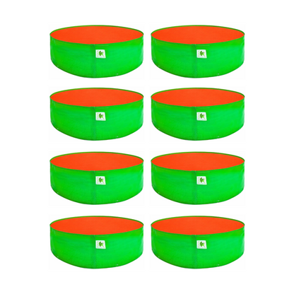 HDPE UV Protected 260 GSM Round Grow Bags 18x9 inches