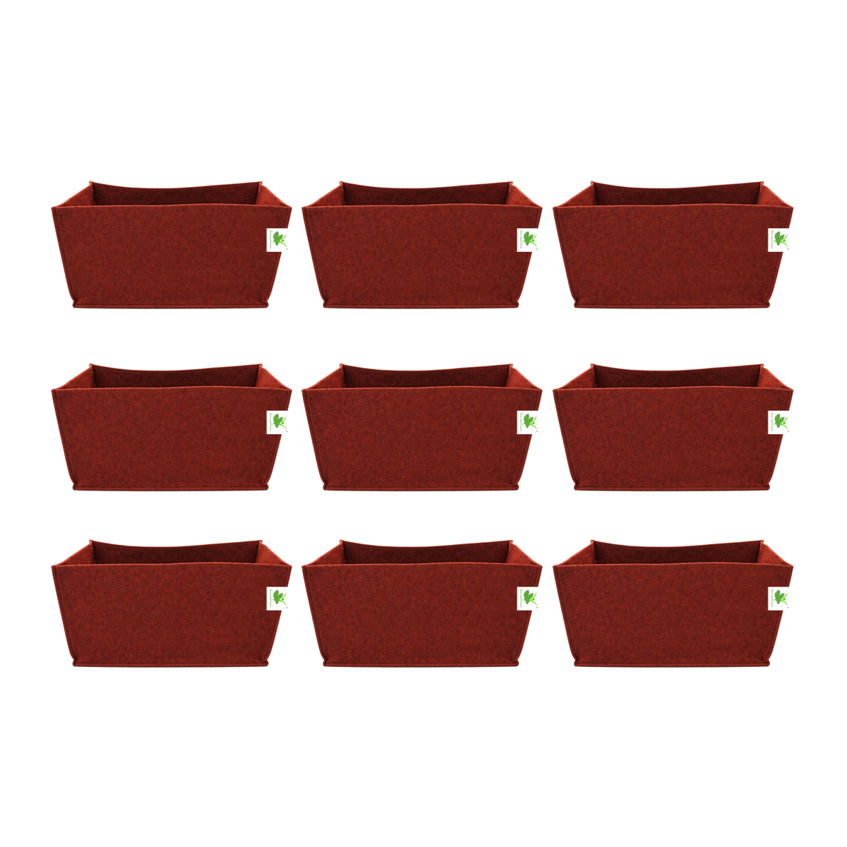 Geo Fabric Grow Bags 500 GSM Size 18x9x9 inches | Heavy Duty for Home, Terrace, Garden - Grow Herbs, Leafy Vegetables