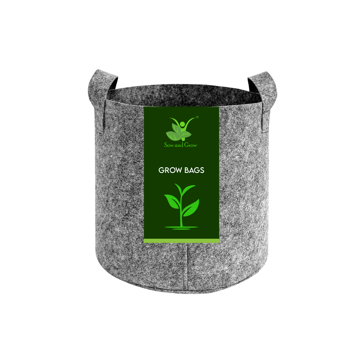 Geo Fabric Grow Bag 500 GSM Size 36x36 inches | Heavy Duty 500 GSM For For Small Trees