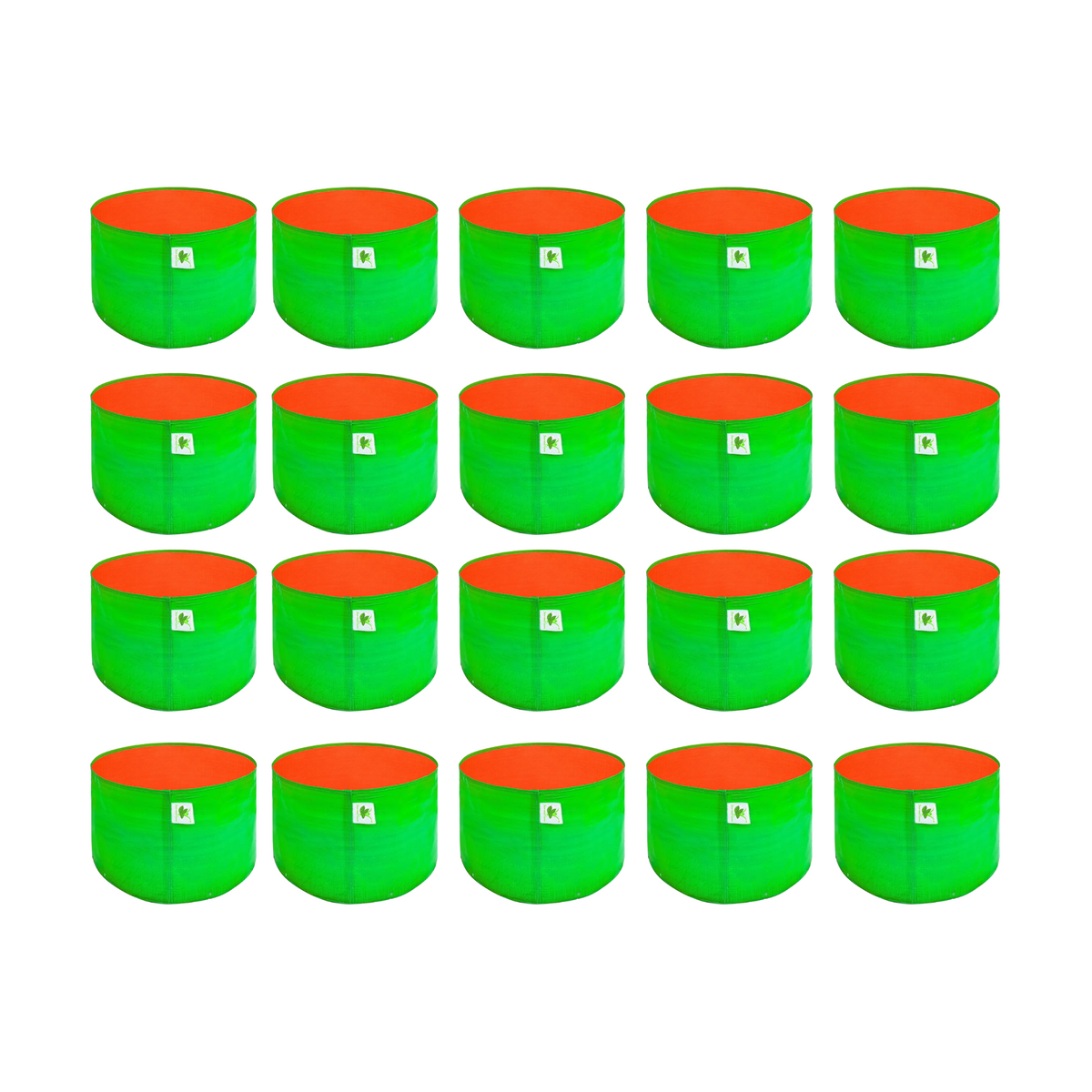 HDPE UV Protected 260 GSM Round Grow Bags 6x6 inches