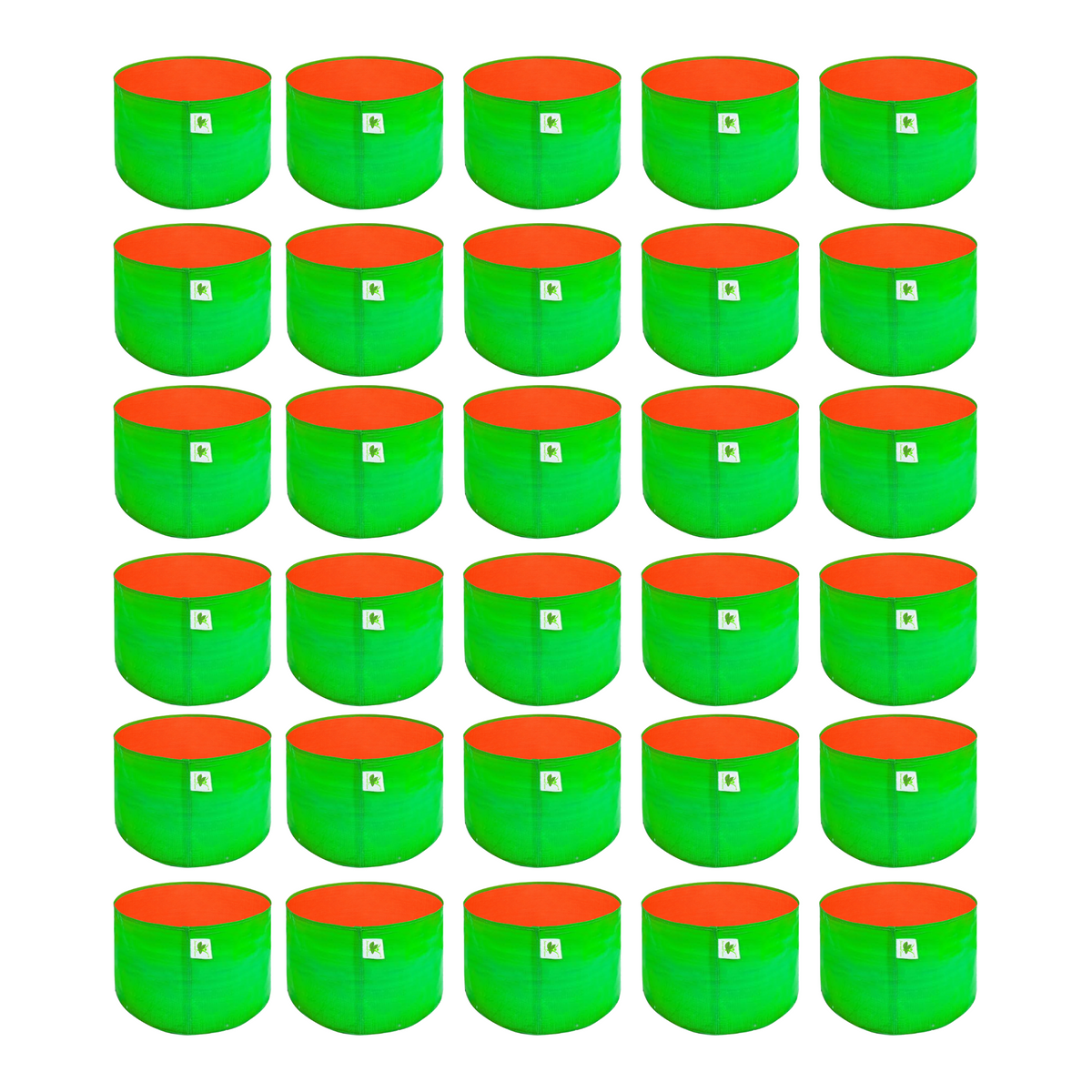 HDPE UV Protected 260 GSM Round Grow Bags 6x6 inches