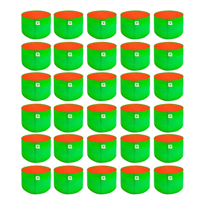 HDPE UV Protected 260 GSM Round Grow Bags 6x6 inches