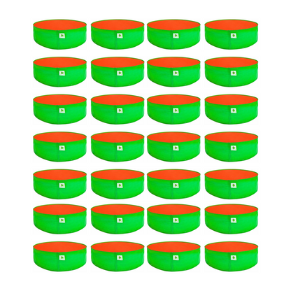 HDPE UV Protected 260 GSM Round Grow Bags 18x9 inches