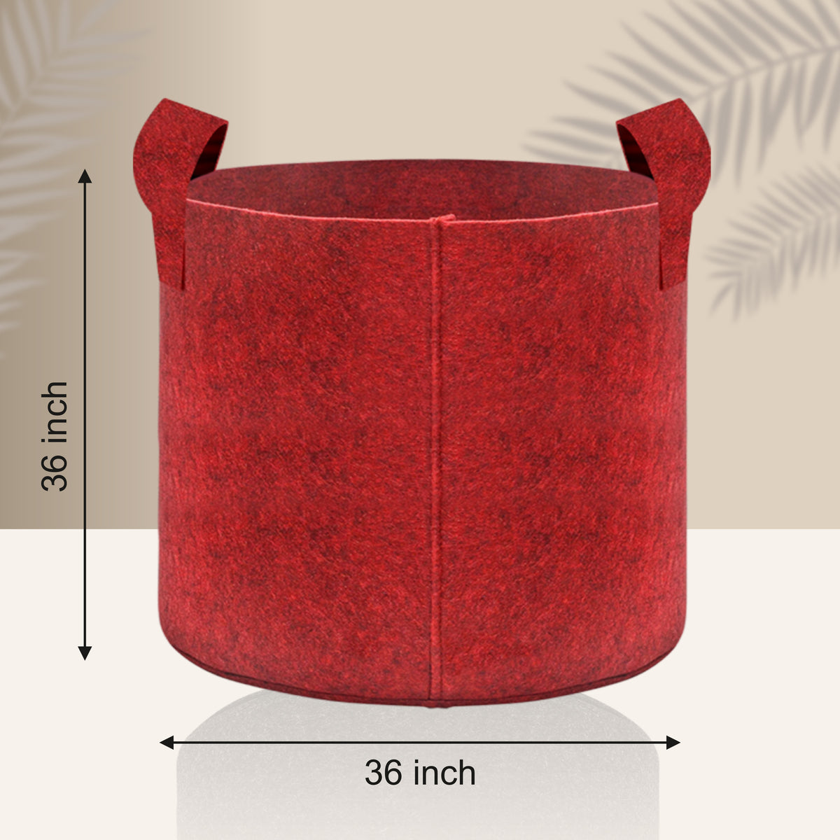 Geo Fabric Grow Bag 500 GSM Size 36x36 inches | Heavy Duty 500 GSM For For Small Trees