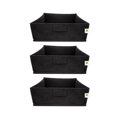 Geo Fabric Grow Bags 400 GSM Size 12x12x6 inches | Heavy Duty for Home, Terrace, Garden - Grow Microgreens, Herbs, Leafy Vegetables (Copy)