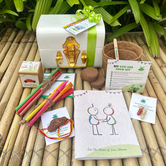 Rakhi Gift Hamper with Car Rakhi