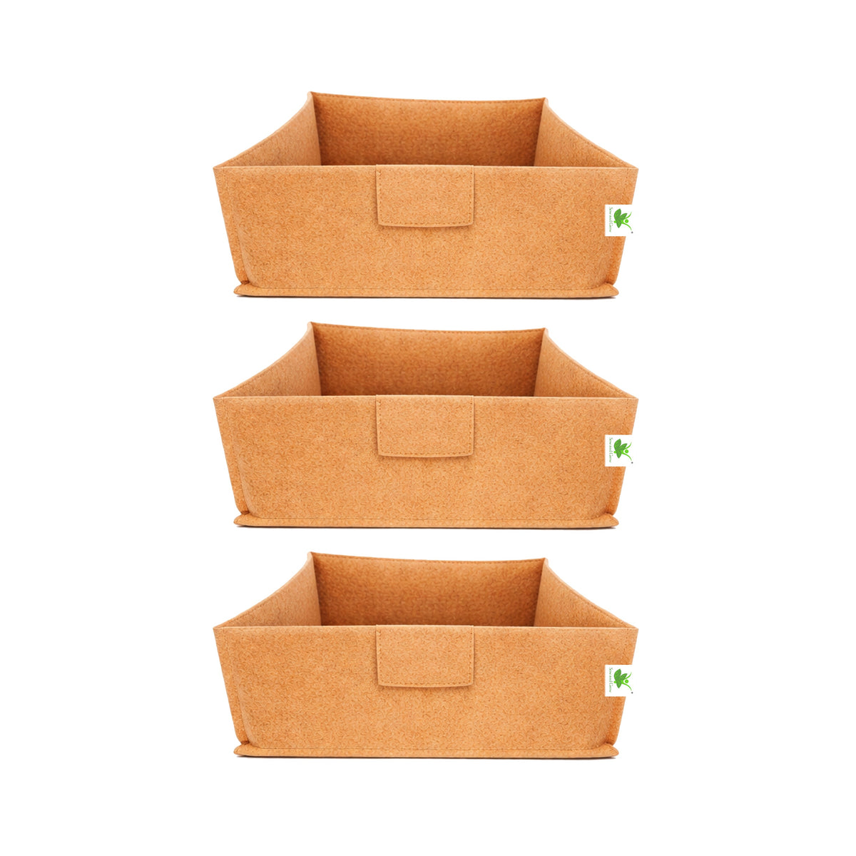 Geo Fabric Grow Bags 400 GSM Size 12x12x6 inches | Heavy Duty for Home, Terrace, Garden - Grow Microgreens, Herbs, Leafy Vegetables (Copy)