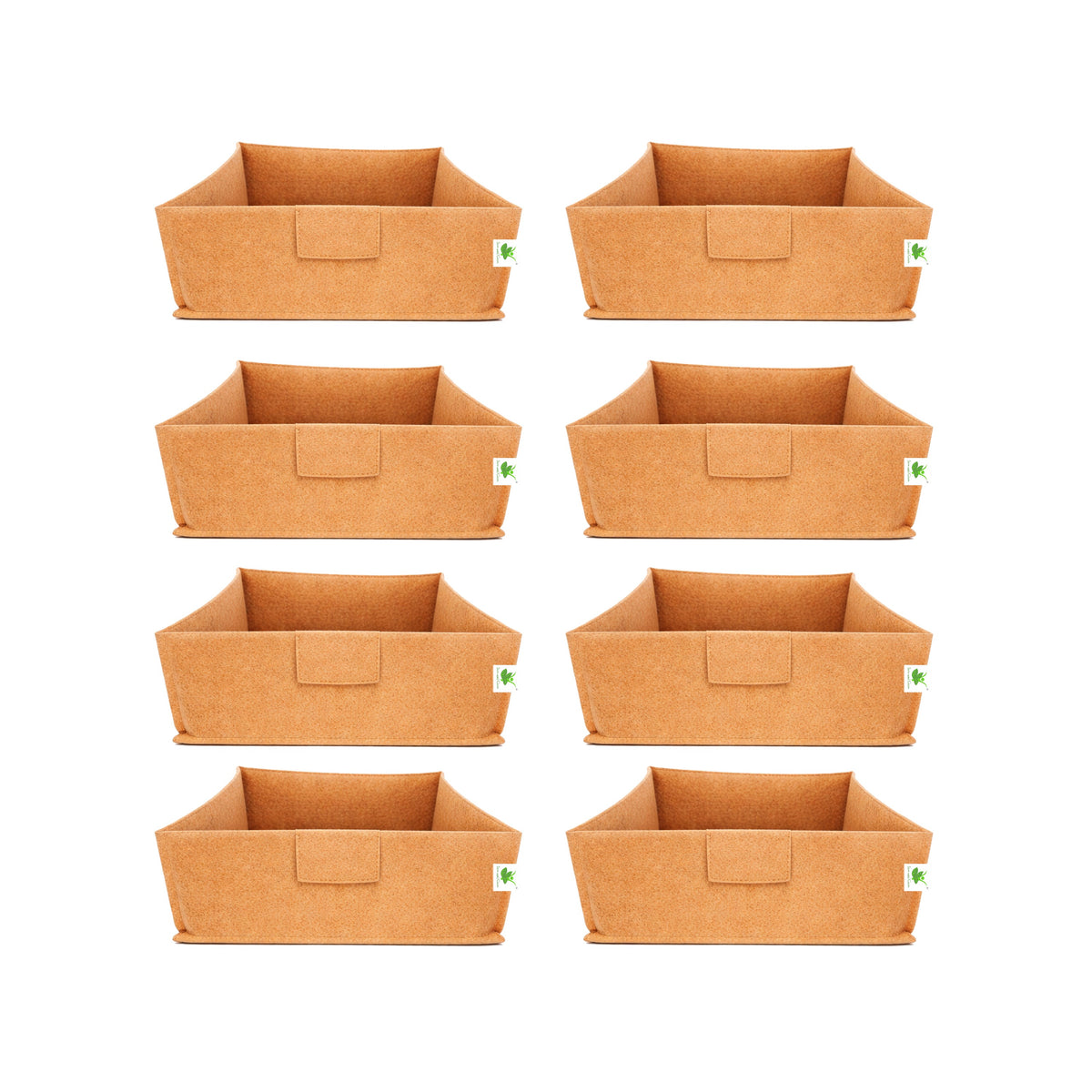 Geo Fabric Grow Bags 400 GSM Size 12x12x6 inches | Heavy Duty for Home, Terrace, Garden - Grow Microgreens, Herbs, Leafy Vegetables (Copy)