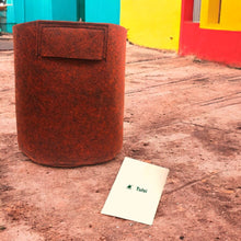 Load image into Gallery viewer, 10X10 Inches Round Grow Bag and Tulsi Seeds Grow it Yourself Kit
