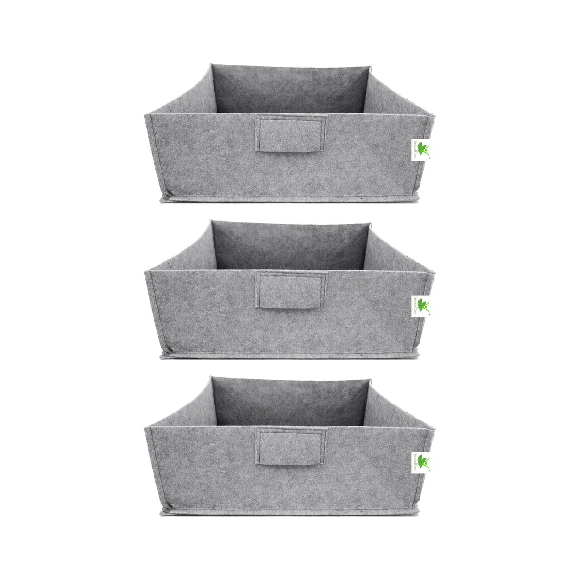Geo Fabric Grow Bags 400 GSM Size 12x12x6 inches | Heavy Duty for Home, Terrace, Garden - Grow Microgreens, Herbs, Leafy Vegetables (Copy)