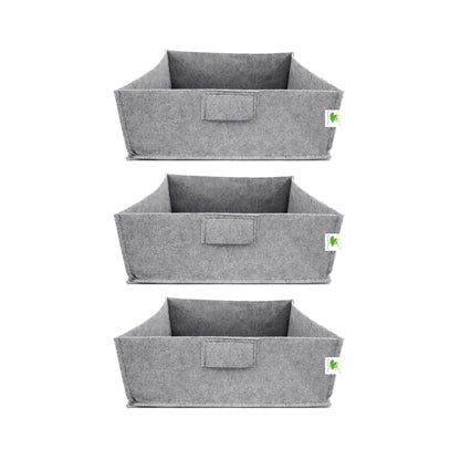 Geo Fabric Grow Bags 400 GSM Size 12x12x6 inches | Heavy Duty for Home, Terrace, Garden - Grow Microgreens, Herbs, Leafy Vegetables (Copy)