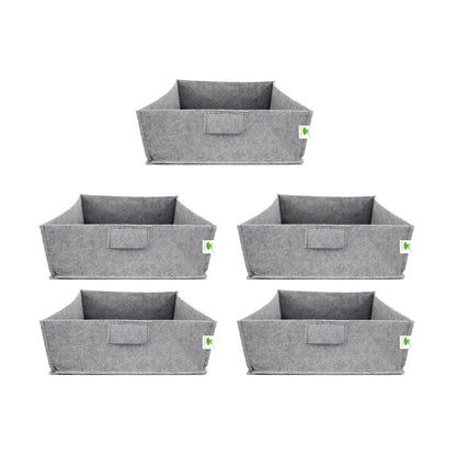 Geo Fabric Grow Bags 400 GSM Size 12x12x6 inches | Heavy Duty for Home, Terrace, Garden - Grow Microgreens, Herbs, Leafy Vegetables (Copy)
