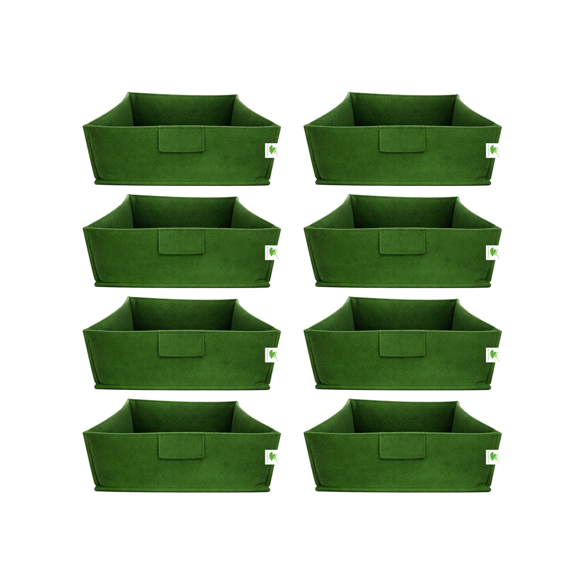 Geo Fabric Grow Bags 400 GSM Size 12x12x6 inches | Heavy Duty for Home, Terrace, Garden - Grow Microgreens, Herbs, Leafy Vegetables (Copy)