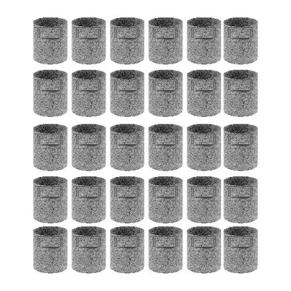 Geo Fabric Grow Bag 500 GSM Size 12x12 inches | Heavy Duty For Terrace Garden - Grow Vegetables, Flowers, Herbs