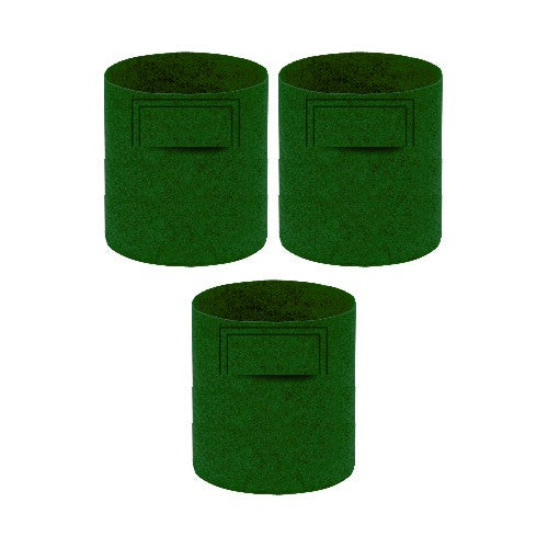 Geo Fabric Grow Bag 400 GSM Size 10x10 inches | Heavy Duty For Terrace Garden - Grow Vegetables, Flowers, Herbs