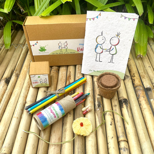 Plantable Thread Rakhi Gift Box