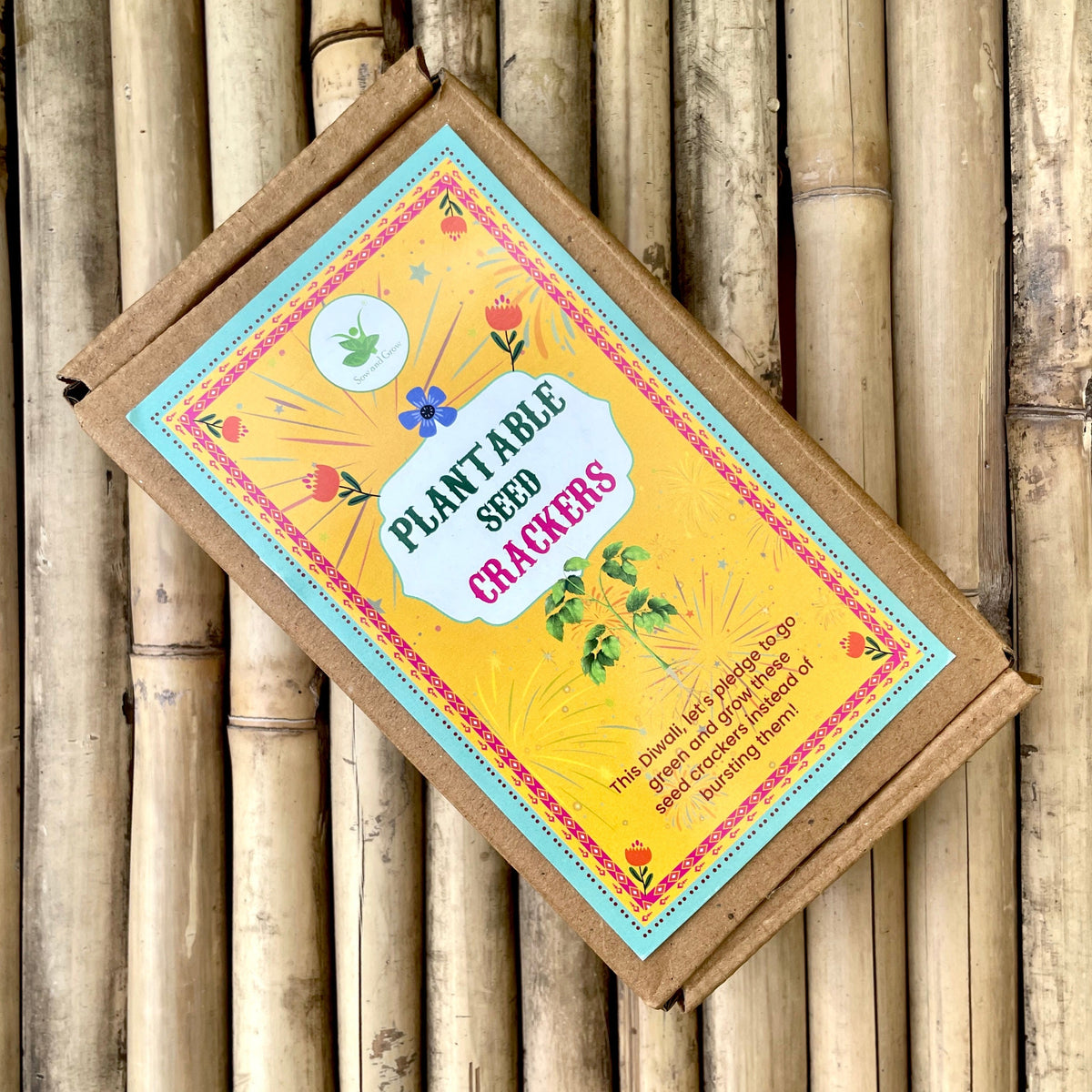 SEED CRACKERS: Plantable Clay Seed Crackers | Set of 5