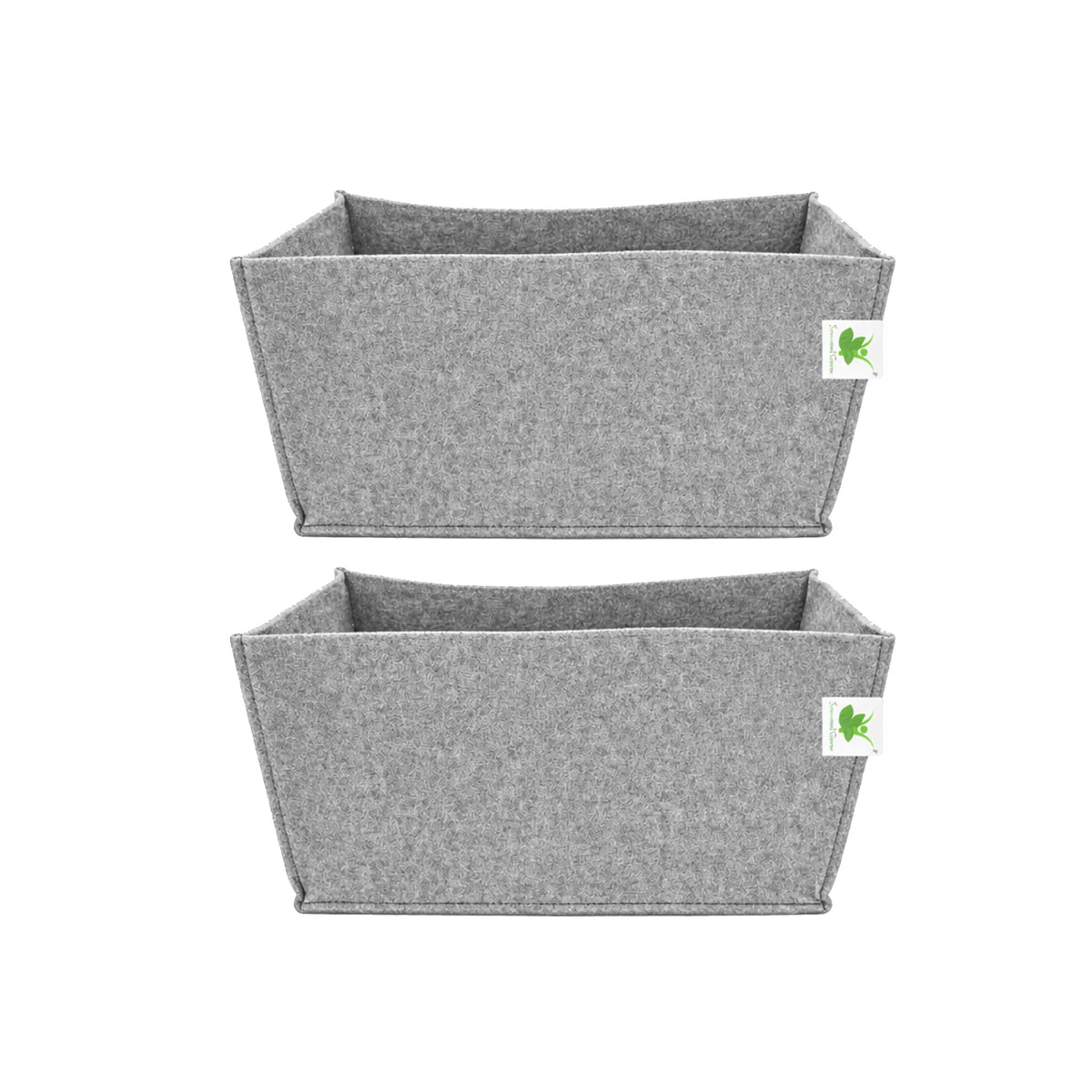 Geo Fabric Grow Bags 500 GSM Size 18x9x9 inches | Heavy Duty for Home, Terrace, Garden - Grow Herbs, Leafy Vegetables