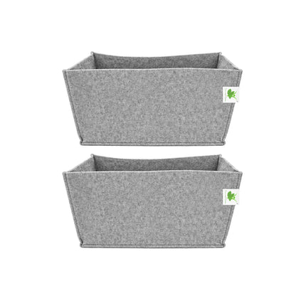 Geo Fabric Grow Bags 500 GSM Size 18x9x9 inches | Heavy Duty for Home, Terrace, Garden - Grow Herbs, Leafy Vegetables