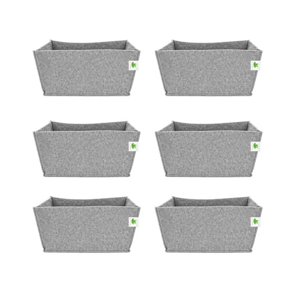 Geo Fabric Grow Bags 500 GSM Size 18x9x9 inches | Heavy Duty for Home, Terrace, Garden - Grow Herbs, Leafy Vegetables