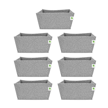 Geo Fabric Grow Bags 500 GSM Size 18x9x9 inches | Heavy Duty for Home, Terrace, Garden - Grow Herbs, Leafy Vegetables