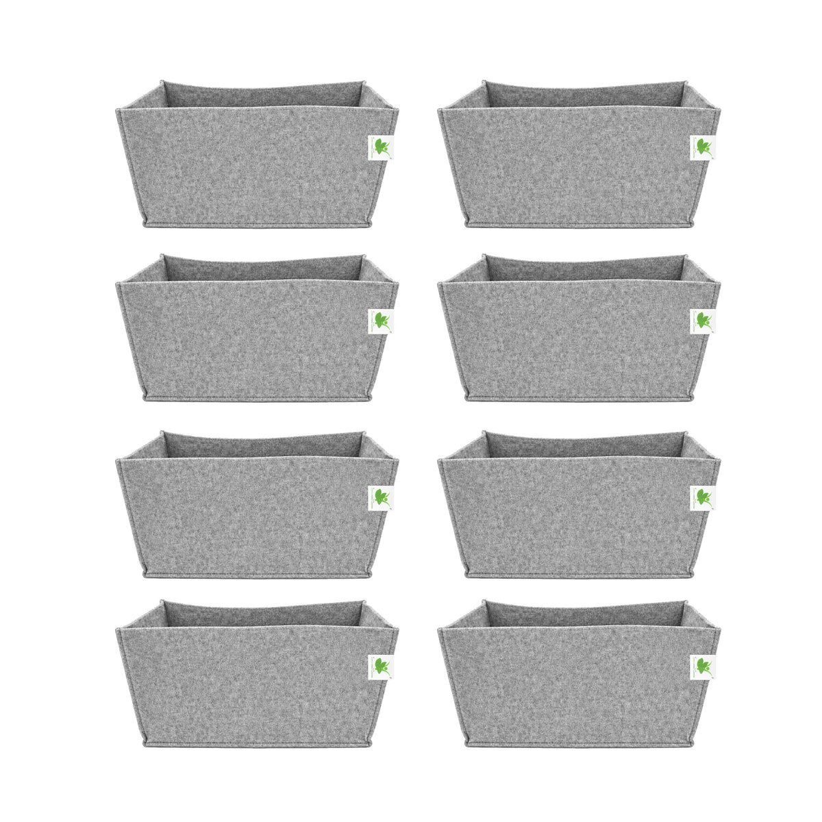 Geo Fabric Grow Bags 500 GSM Size 18x9x9 inches | Heavy Duty for Home, Terrace, Garden - Grow Herbs, Leafy Vegetables
