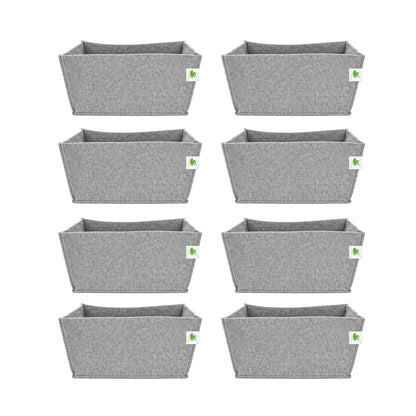 Geo Fabric Grow Bags 500 GSM Size 18x9x9 inches | Heavy Duty for Home, Terrace, Garden - Grow Herbs, Leafy Vegetables