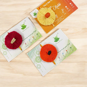 3-Pack Thread Rakhi with Seeds | Rakhi That Grows